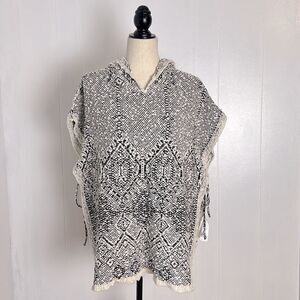 Women Cotton Poncho Size XS/S